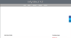 Desktop Screenshot of divurgent.com